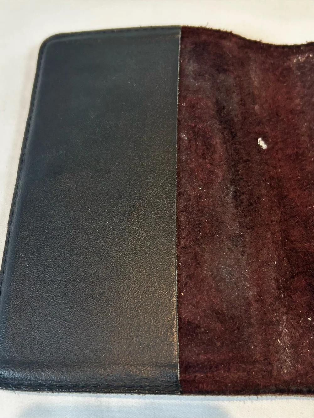 Oberon Hand-Tooled Guinevere Embossed Refillable Leather Journal Burgundy 5”x7”
